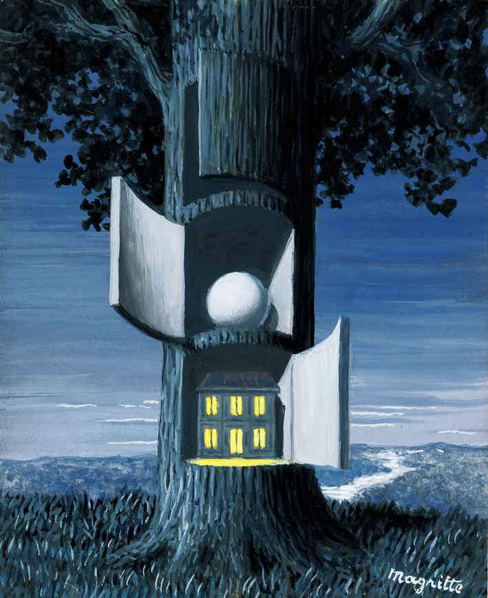  雷尼·马格里特 Magritte Rene —— 血歌（黑）
